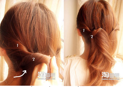 2 phút với kiểu tóc búi xoắn nữ tính 3