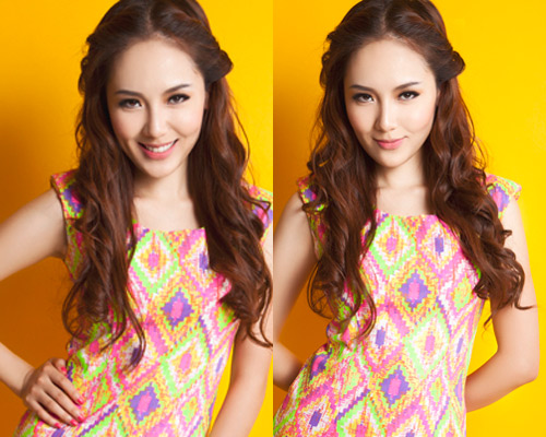 Top 5 "Nữ ho&agrave;ng t&oacute;c xoăn" của Vbiz 2012 9