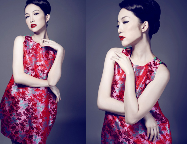 Linh Nga gợi cảm nhưng kh&ocirc;ng "rẻ tiền" 5