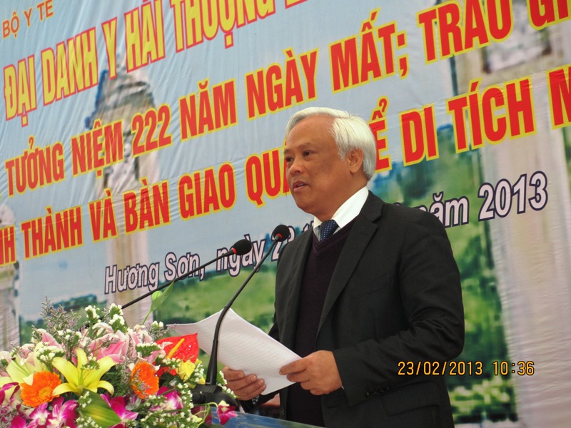  B&agrave;n giao quần thể di t&iacute;ch Hải Thượng L&atilde;n &Ocirc;ng L&ecirc; Hữu Tr&aacute;c 5
