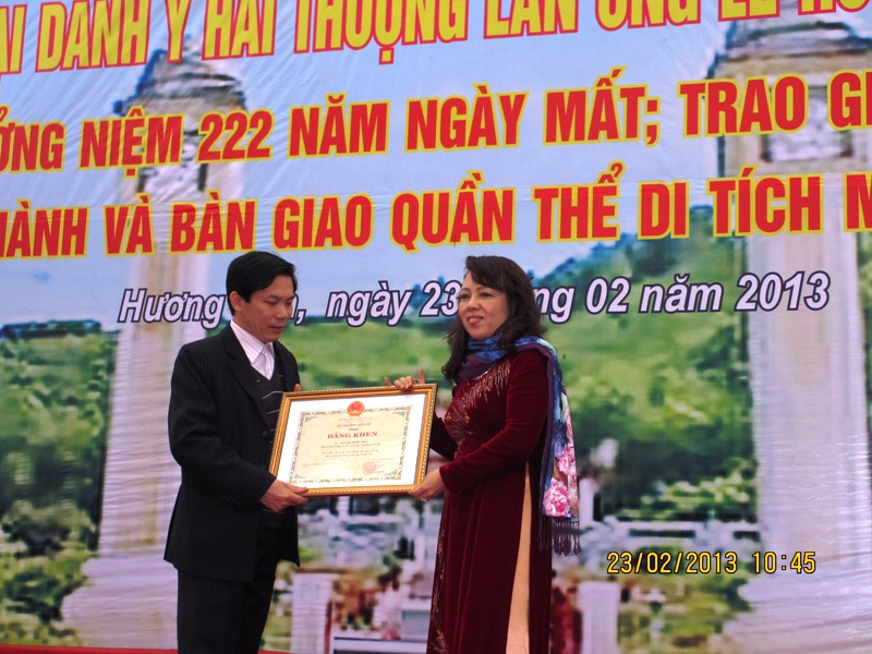  B&agrave;n giao quần thể di t&iacute;ch Hải Thượng L&atilde;n &Ocirc;ng L&ecirc; Hữu Tr&aacute;c 6