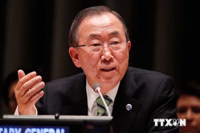 Ông Ban Ki-moon thảo luận tình hình Biển Đông với Trung Quốc 1