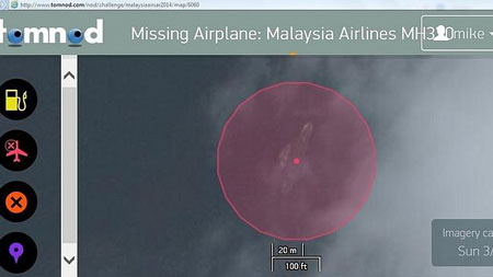 Ngày thứ 6: Malaysia bác  tin MH370 bay thêm 4 giờ, không thấy mảnh vỡ ở vị trí vệ tinh Trung Quốc chỉ 8