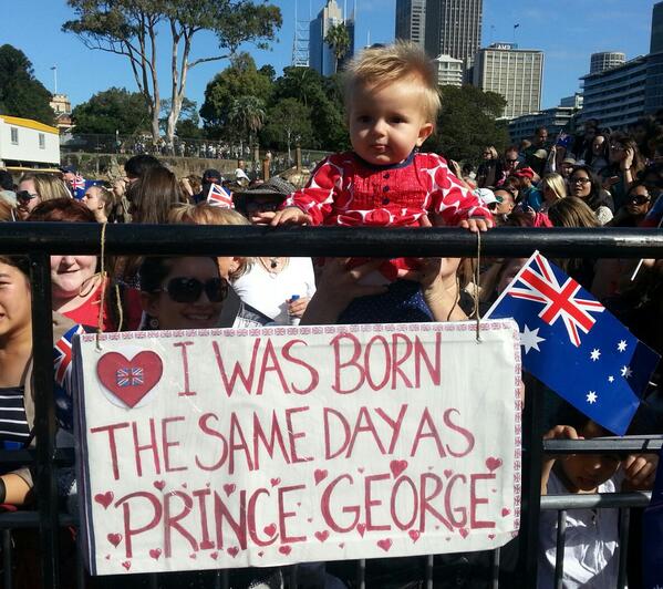 Hoàng tử nhí George được chào đón nồng nhiệt tại Úc 11