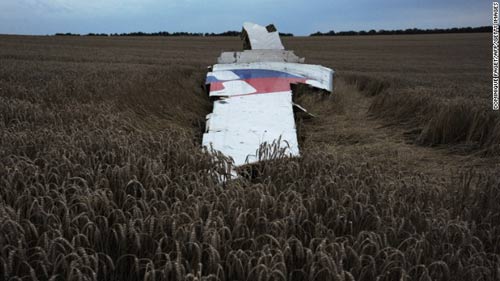 Xác người nằm la liệt tại hiện trường máy bay MH17 rơi ở Ukraine 4