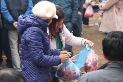 H&agrave;ng vạn người chen ch&uacute;c nhau đi xem chọi tr&acirc;u Hải Lựu  13