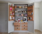 10 thiết kế tủ lưu trữ giúp bạn chứa cả thế giới chai lọ lỉnh kỉnh trong phòng bếp