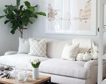 3 ý tưởng trang trí tuyệt đẹp dành cho căn hộ màu trắng