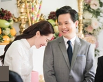 Hình ảnh Hoa hậu Thu Thảo cực xinh đẹp bên chồng đại gia trong lễ ăn hỏi