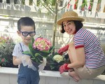 Vườn hoa 30 m2 trước sân nhà giúp MC Thanh Thảo xả stress