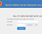 Tra cứu điểm thi THPT Quốc gia 2018 tại đây