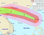 Siêu bão Mangkhut đã vào Biển Đông với sức gió hơn 180 km/h