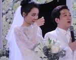 Câu chuyện xúc động phía sau giọt nước mắt của Trường Giang - Nhã Phương trong đám cưới