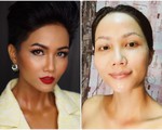 Cận cảnh nhan sắc không son phấn của Hoa hậu Hoàn vũ Việt Nam Hhen Niê