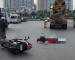 Hà Nội: Va chạm với xe bồn, 2 mẹ con tử vong tại chỗ