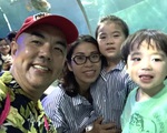 Gia đình hạnh phúc của nghệ sĩ Quốc Thuận