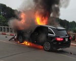 Hé lộ nguyên nhân ban đầu vụ xe Mercedes cháy rực kèm tiếng nổ lớn làm 1 người chết