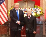 Tổng Bí thư, Chủ tịch nước Nguyễn Phú Trọng tiếp Tổng thống Mỹ Donald Trump