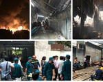 Cảnh tan hoang bên trong vụ hỏa hoạn nhà xưởng rộng 1.000 m2 khiến 8 người tử vong