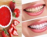 Mẹo loại bỏ các mảng bám trên răng giúp hàm răng trở nên trắng sáng của quả dâu tây