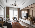 Căn hộ 82m² đẹp sang trọng với gam màu nâu độc lạ lôi cuốn mọi ánh nhìn ở Thanh Xuân, Hà Nội