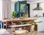 Những cách bài trí bàn ăn với đồ nội thất vô cùng nổi bật cho không gian bếp của nhà chung cư