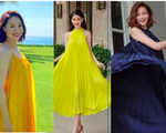 Hồng Diễm vẫn nổi bật khi cùng diện chiếc đầm 'thần thánh' đọ sắc giữa dàn mỹ nhân showbiz Việt