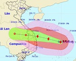 Nhiều tỉnh, thành miền Trung cho học sinh nghỉ học tránh bão số 9