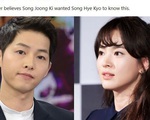 Hơn 1 năm sau vụ ly hôn thế kỷ, bí mật động trời được tiết lộ: Lý do khiến Song Joong Ki &apos;ép buộc&apos; Song Hye Kyo ký vào đơn thỏa thuận?