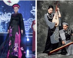 Nhà thiết kế 'tố' áo dài La Sen Vũ ở Hoa hậu Việt Nam giống 70% của mình: Đó là khăn Campuchia chứ không phải khăn rằn