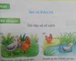 Thêm sách giáo khoa tiếng Việt lớp 1 bị “chê” một số ngữ liệu “có vấn đề”