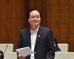 Bộ trưởng Phùng Xuân Nhạ nói gì về bộ SGK trước nhiều ý kiến ĐBQH nêu