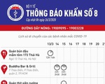 THÔNG BÁO KHẨN: Nếu người dân đã đến 6 điểm này ở Hà Nội, TP.HCM, hãy liên hệ y tế ngay