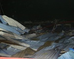 Khoảnh khắc lốc xoáy làm sập nhà xưởng ở Vĩnh Phúc khiến 3 người tử vong, 18 người bị thương