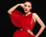 Á hậu Kim Duyên diện đầm đỏ &apos;sắc nét&apos;, tiết lộ bí quyết giảm 4 cân sau một tháng