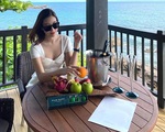 Hoa hậu Đỗ Mỹ Linh cùng đại gia đình nghỉ dưỡng ở Phú Quốc