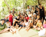 Gia đình Hồ Ngọc Hà khám phá động Phong Nha