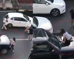 Tắc nghẽn giao thông vì vợ chặn xe bắt quả tang chồng ngoại tình