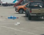 Nhân viên vệ sinh bị xe bán tải đâm tử vong tại sân bay Nội Bài