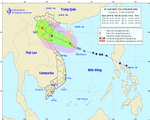 Tin khẩn cấp về áp thấp nhiệt đới mạnh lên thành bão sắp đổ bộ vào đất liền