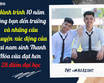 Hành trình 10 năm cõng bạn đến trường và những câu chuyện xúc động của hai nam sinh Thanh Hóa vừa đạt hơn 28 điểm đại học