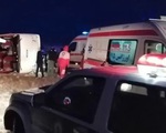 Tai nạn xe bus thảm khốc ở Iran, 19 người chết