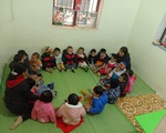 Thanh Hóa: Trường mầm non sụt lún nghiêm trọng, 200 trẻ phải đi học nhờ