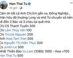 Hàn Thái Tú công khai chi tiết số tiền phúng điếu trong tang lễ ca sĩ Vân Quang Long tại Mỹ