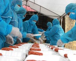 Bếp ăn dã chiến ở Chí Linh đỏ lửa xuyên Tết nấu 600 suất ăn mỗi ngày