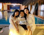 Vợ cũ cố NS Vân Quang Long tổ chức sinh nhật cho con trai