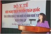 Bộ trưởng Bộ Y tế: "Gần nửa triệu cán bộ ngành y vẫn tận tâm với người bệnh” Bộ trưởng Bộ Y tế: "Gần nửa triệu cán bộ ngành y vẫn tận tâm với người bệnh”