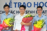 Huy chương Olympic Toán quốc tế 2014 'rủ nhau' đi Mỹ Huy chương Olympic Toán quốc tế 2014 'rủ nhau' đi Mỹ