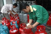 Giá gas giảm 40.000 đồng/bình Giá gas giảm 40.000 đồng/bình