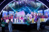 Chung khảo Hoa hậu VN 2014: Rực rỡ âm hưởng phương Nam Chung khảo Hoa hậu VN 2014: Rực rỡ âm hưởng phương Nam